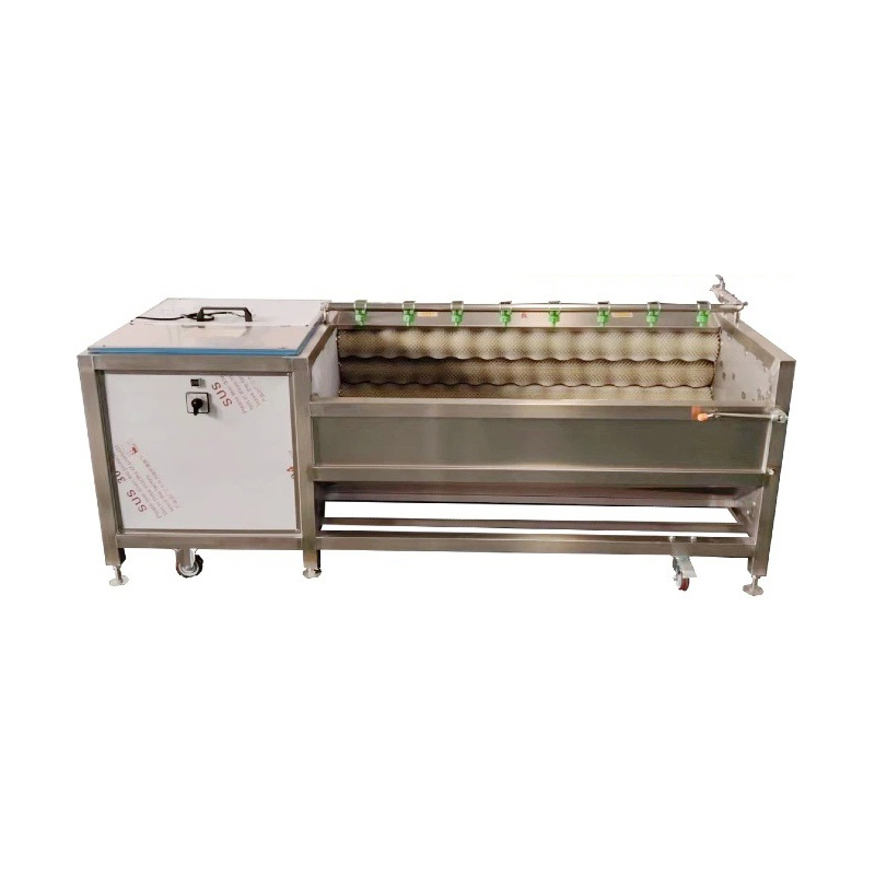 Potato Washing And Peeling Machine